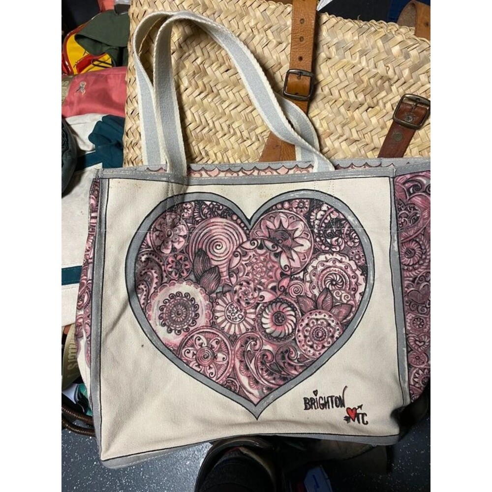 Brighton love in bloom sweetheart tote